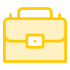 Icon illustration of a briefcase